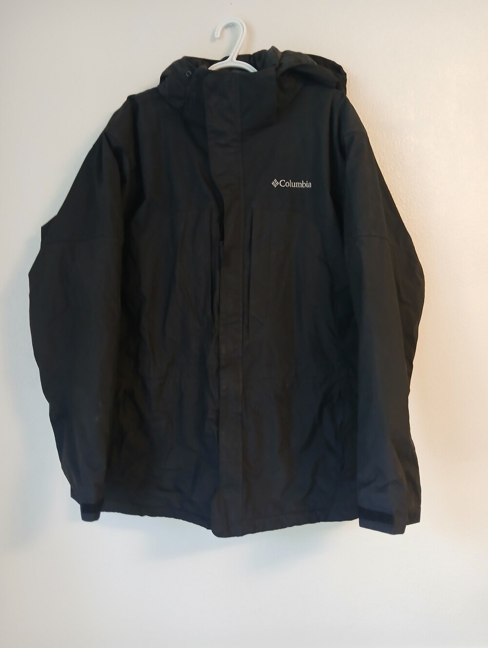 Men's Columbia Hooded Winter Coat Parka Size Large